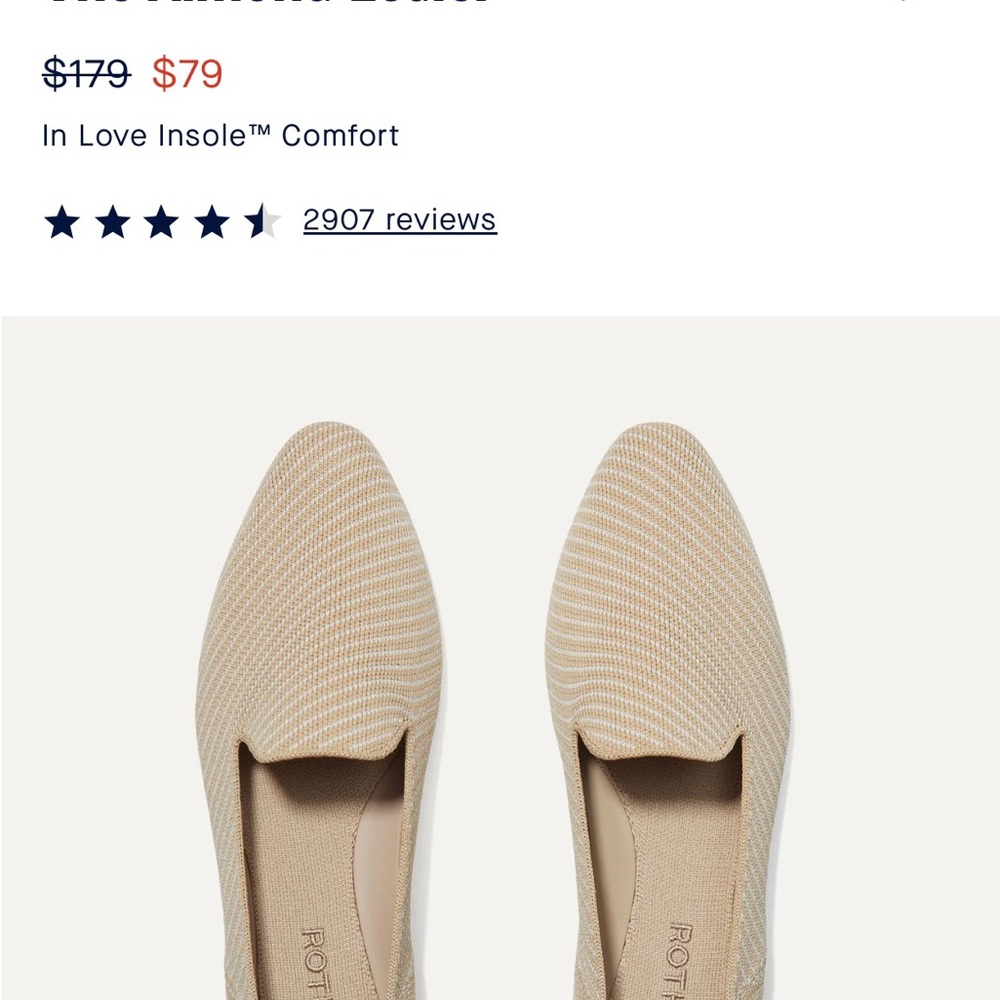 Rothy's Women's Almond Loafers